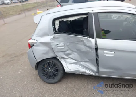 2019 Mitsubishi Mirage Le z USA, uszkodzony, nr VIN ML32A5HJ3KH013400